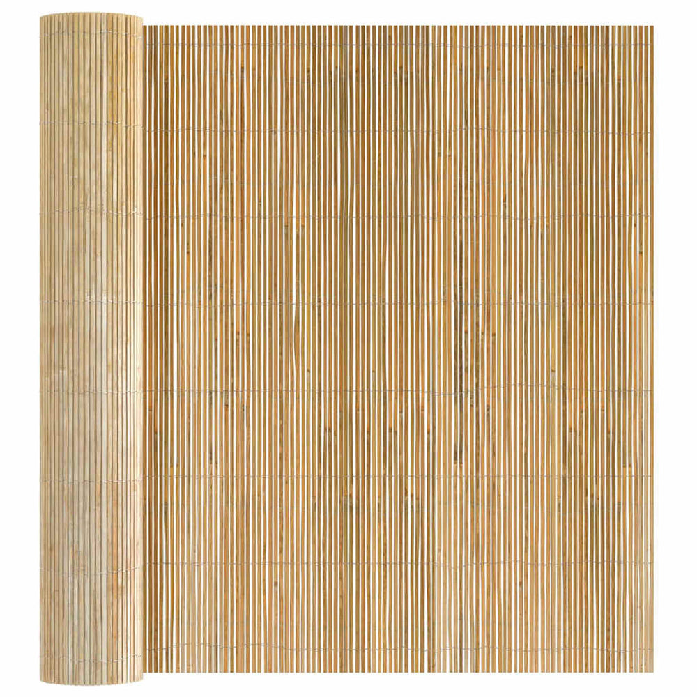Bamboo Fence Natural 400 x 180 cm Bamboo