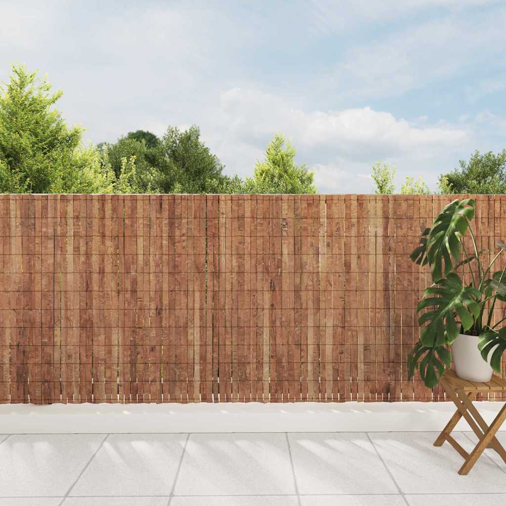 Bark Fence Brown 400 x 125 cm Bark