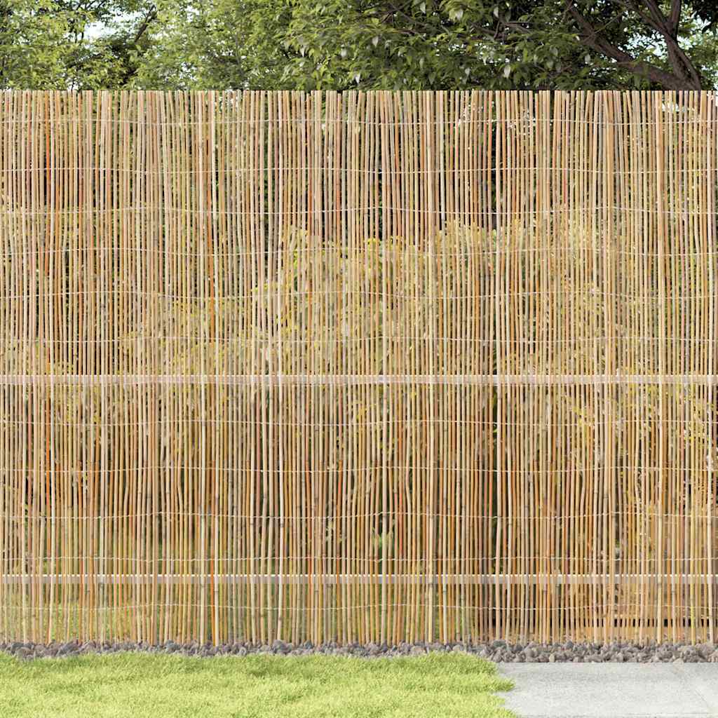 Bamboo Fence Natural 400 x 180 cm Bamboo