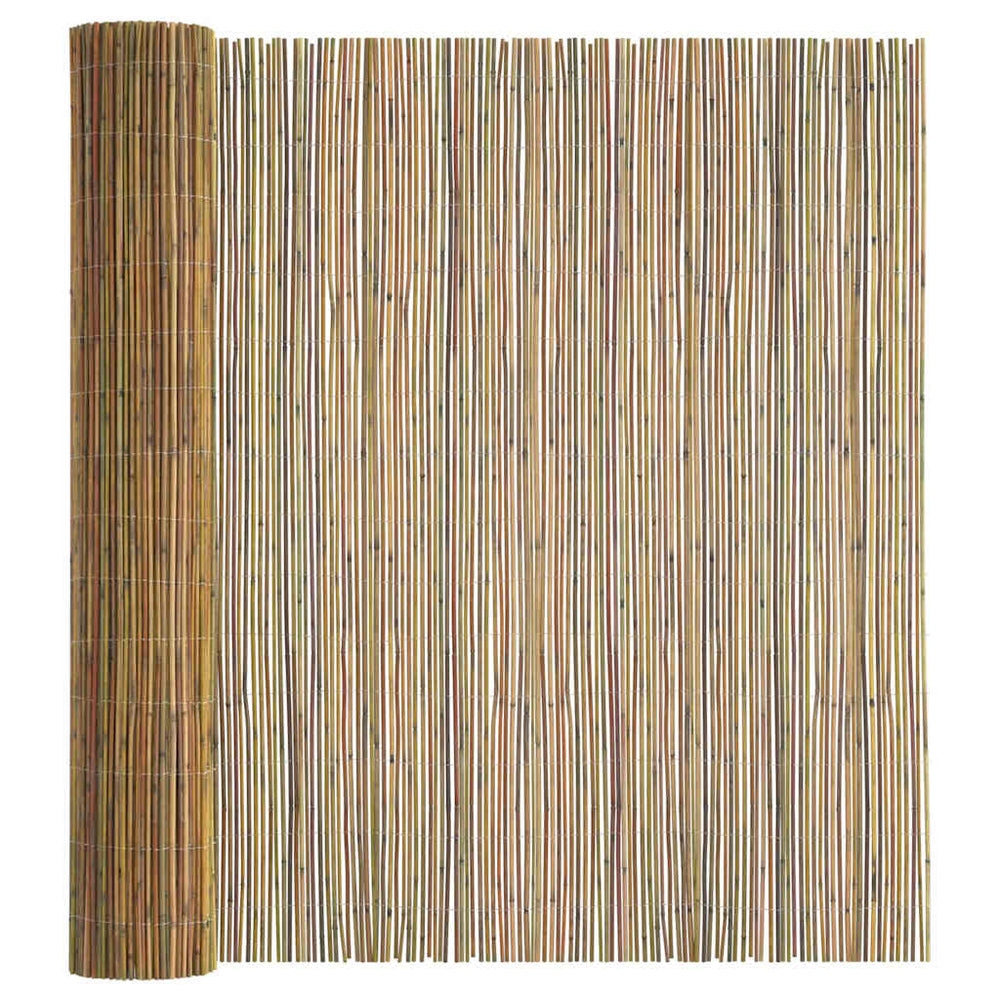 Bamboo Fence Natural 400 x 180 cm Bamboo