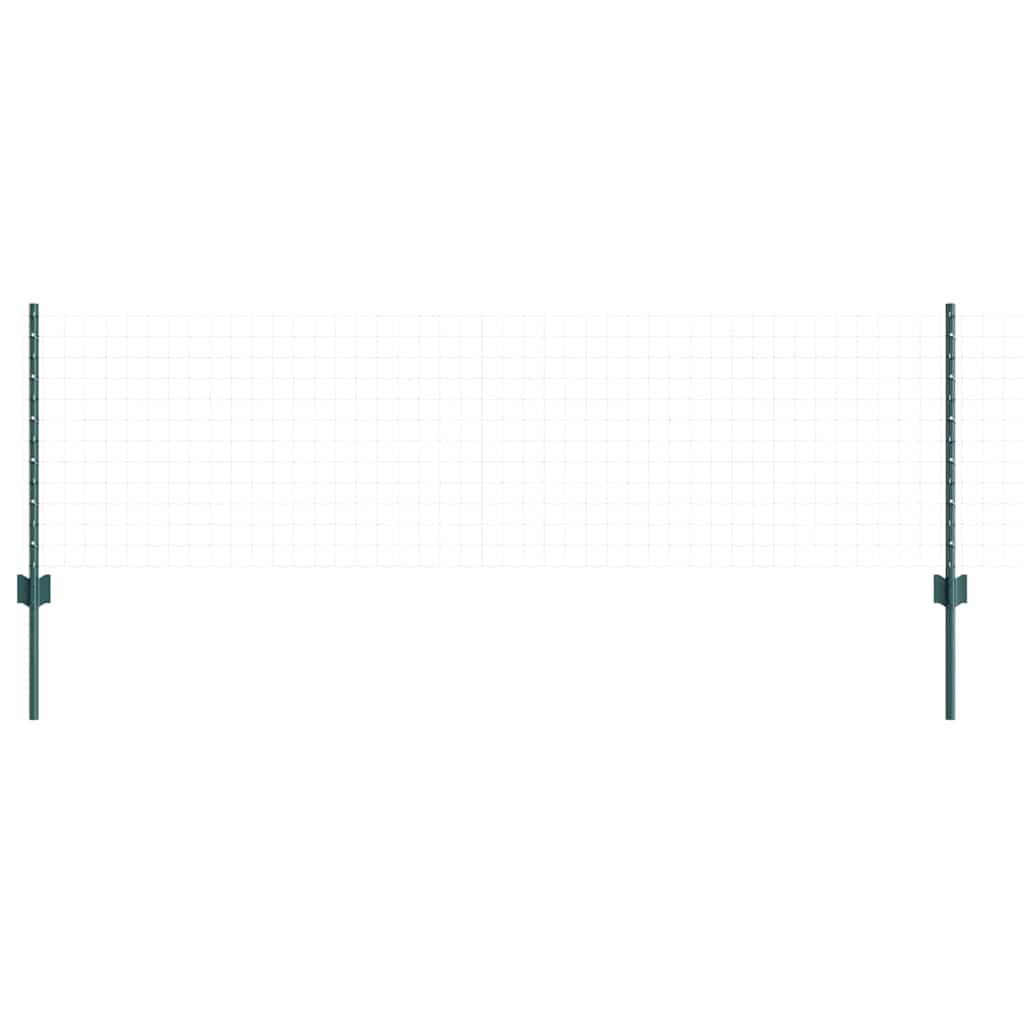 Tvorelės stulpas 5 pcs Žalia 100 cm Plienas