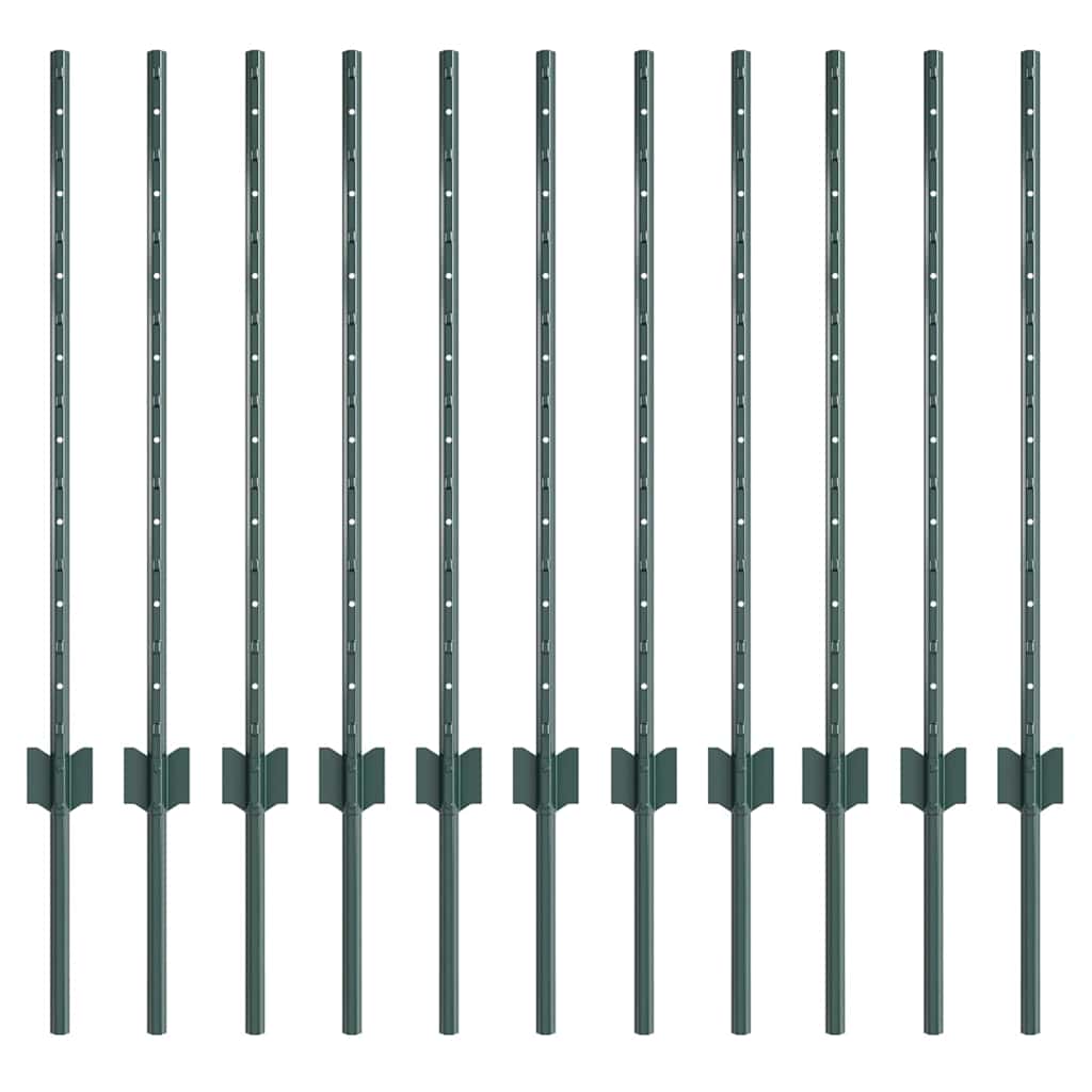 Žoga stabs 11 gab. Zaļš 120 cm Tērauds