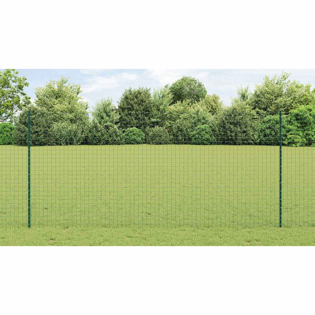 Tvorelės stulpas 11 pcs Žalia 140 cm Plienas