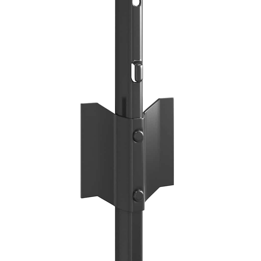 Fence Post 11 pcs Grey 80 cm Steel