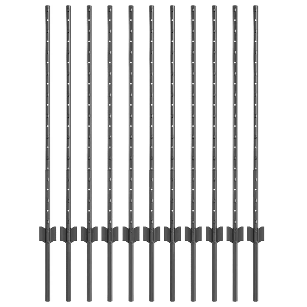 Žoga stabs 11 gab. Pelēks 100 cm Tērauds
