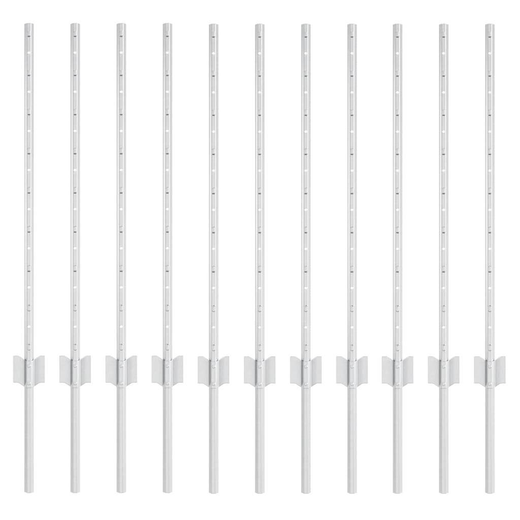 Žogu stabs 11 gab. Sudraba 80 cm Tērauds