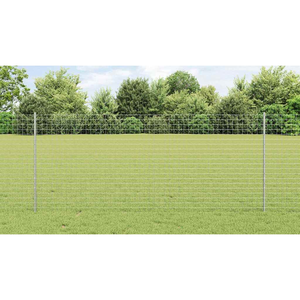 Tvorelės stulpas 5 pcs Sidabro 100 cm Plienas