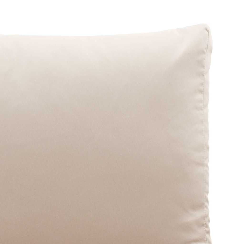 2 vietų sodo sofa su taupe pagalvėlėmis