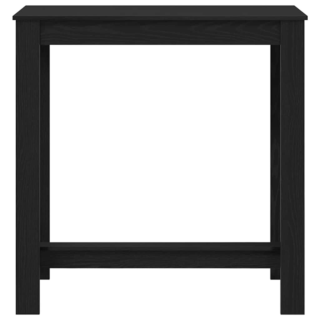 Baro stalas 102 x 50 x 103.5 cm Apdirbta mediena Juodas ąžuolas