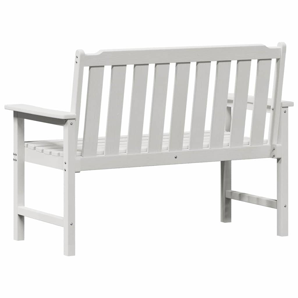 Sodo suolas su pagalve Balta 120 x 59 x 88cm HDPE