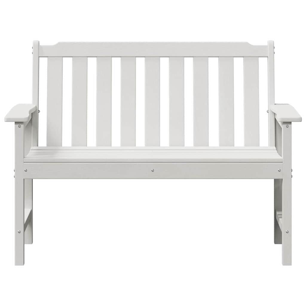 Sodo suolas su pagalve Balta 120 x 59 x 88cm HDPE
