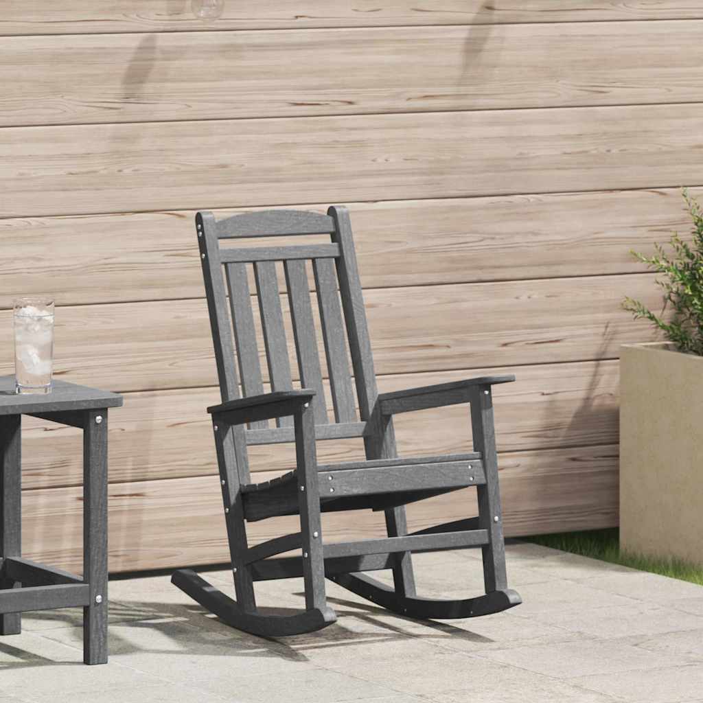 Sodo supamoji kėdė Šviesiai pilka 92 x 70 x 108cm HDPE