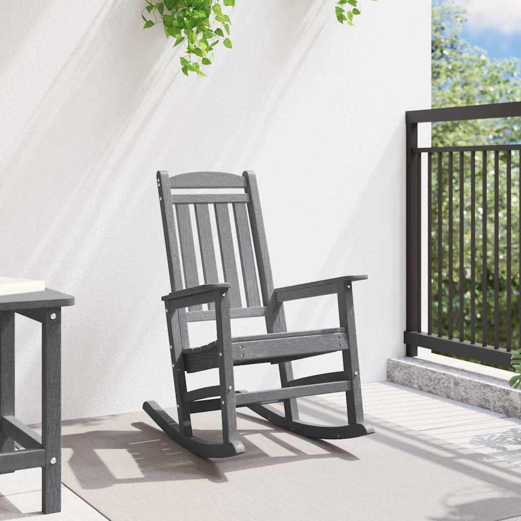 Sodo supamoji kėdė Šviesiai pilka 92 x 70 x 108cm HDPE