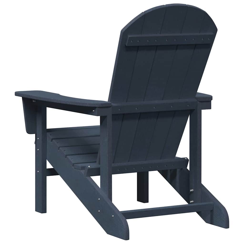 Adirondack kėdė Jūrinė mėlyna 82 x 74 x 92 cm HDPE
