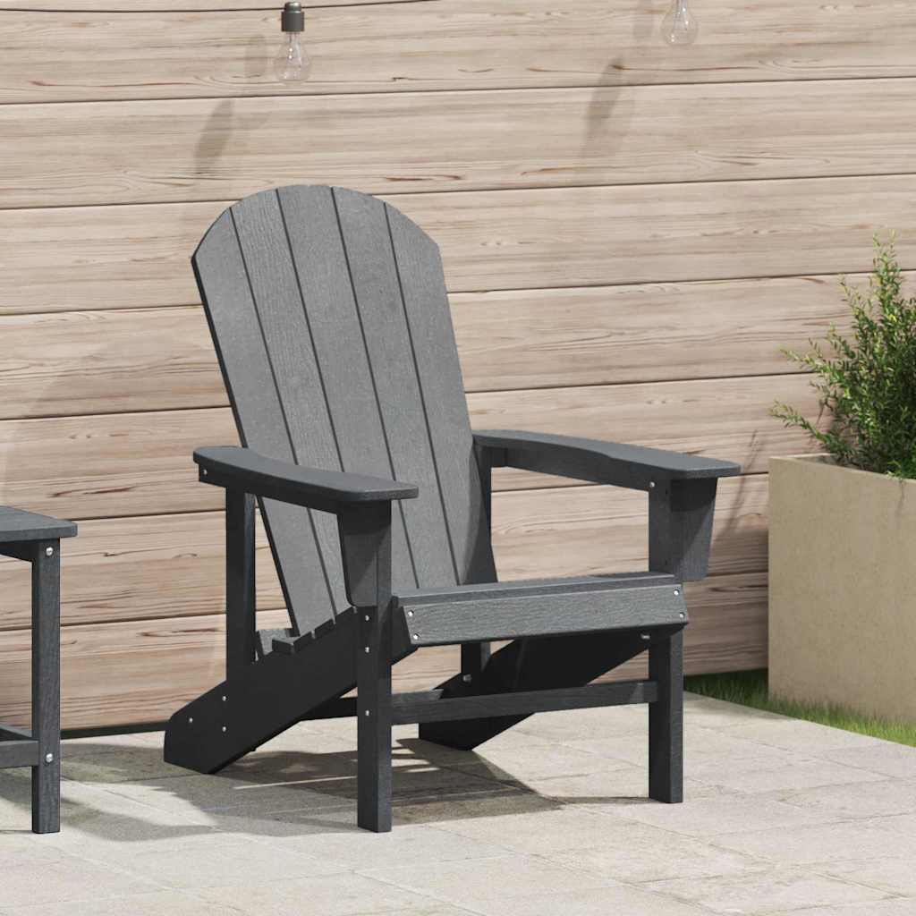 Adirondack kėdė Šviesiai pilka 82 x 74 x 92 cm HDPE