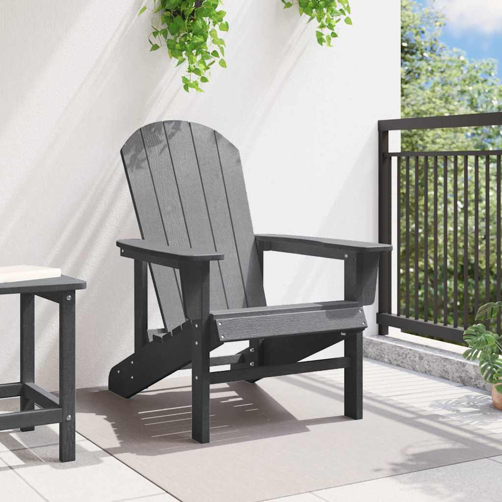 Adirondack kėdė Šviesiai pilka 82 x 74 x 92 cm HDPE