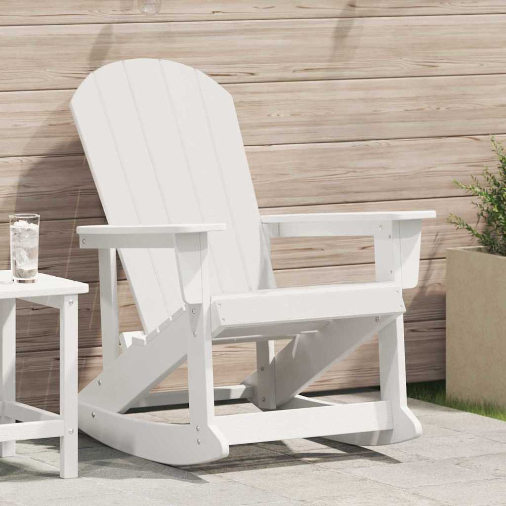 Adirondack supama kėdė Balta 73.5 x 92 x 90cm HDPE