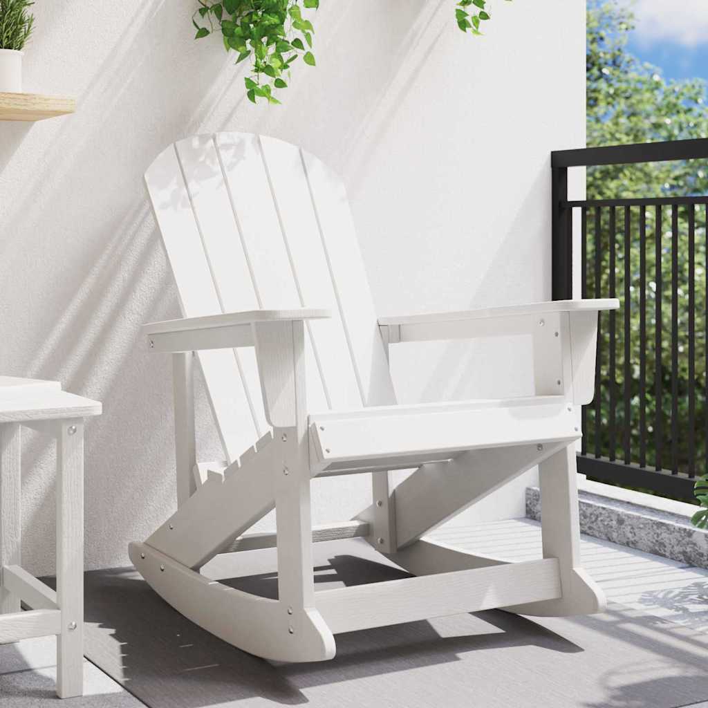 Adirondack supama kėdė Balta 73.5 x 92 x 90cm HDPE