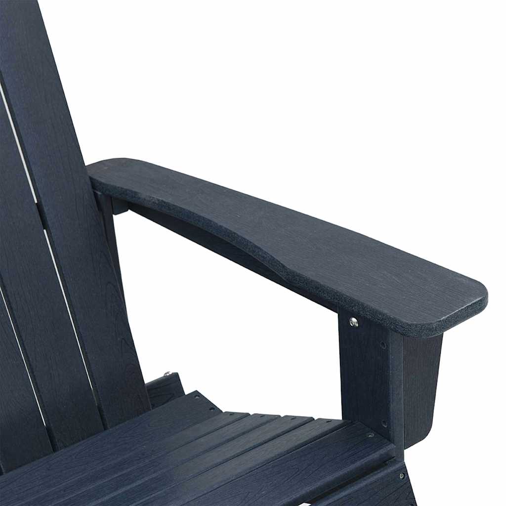 Adirondack supama kėdė Jūrinė mėlyna 92 x 73,5 x 92 cm HDPE