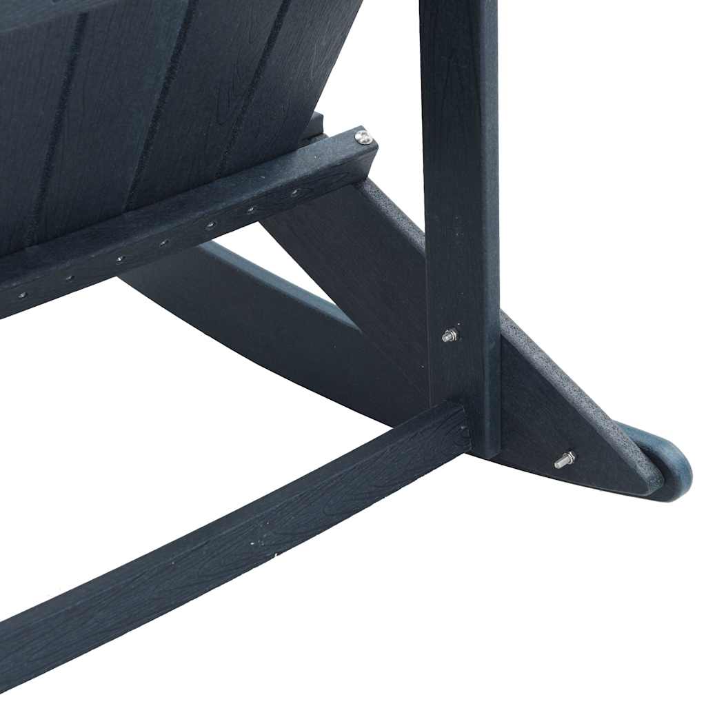 Adirondack supama kėdė Jūrinė mėlyna 92 x 73,5 x 92 cm HDPE