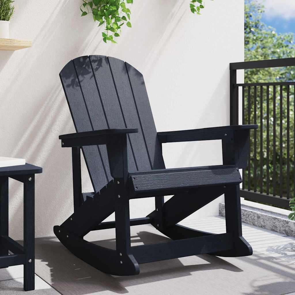 Adirondack supama kėdė Jūrinė mėlyna 92 x 73,5 x 92 cm HDPE