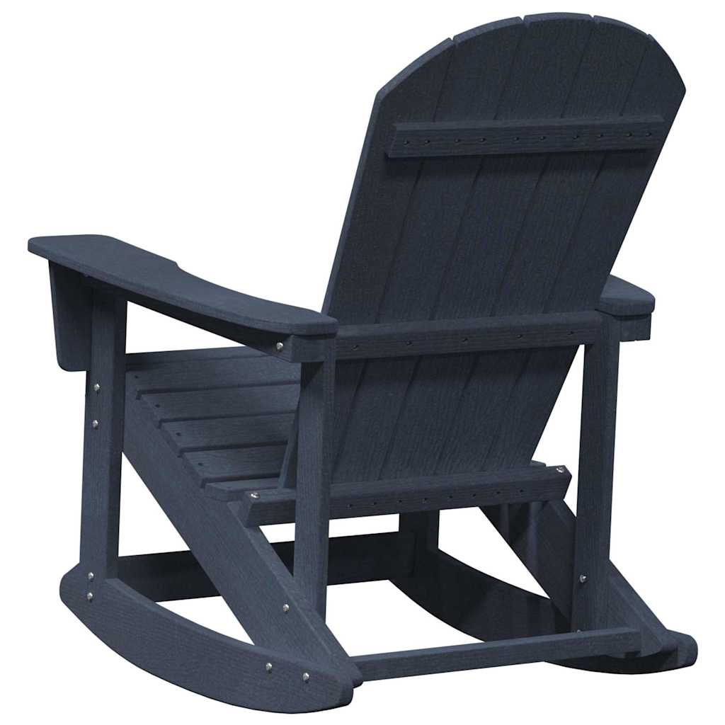 Adirondack supama kėdė Jūrinė mėlyna 92 x 73,5 x 92 cm HDPE