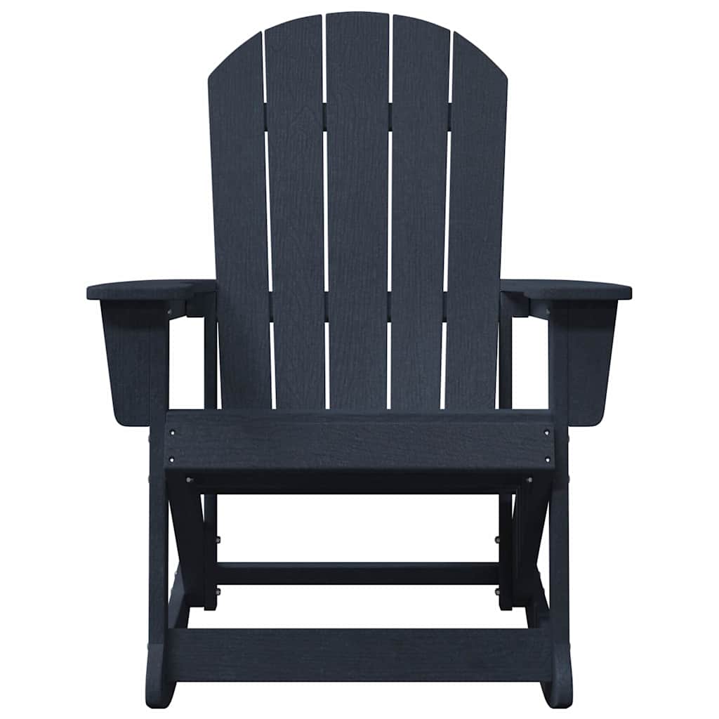 Adirondack supama kėdė Jūrinė mėlyna 92 x 73,5 x 92 cm HDPE
