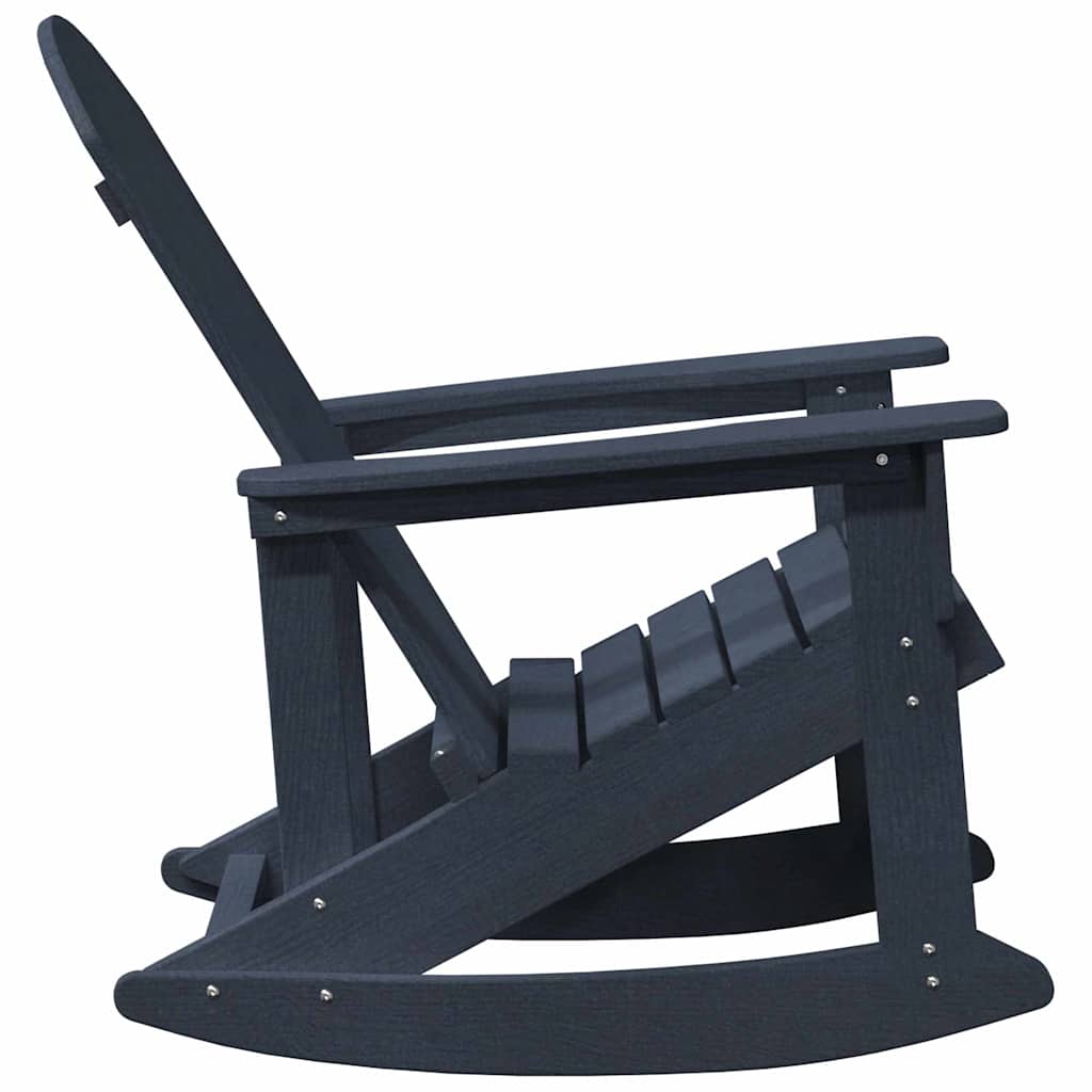 Adirondack supama kėdė Jūrinė mėlyna 92 x 73,5 x 92 cm HDPE