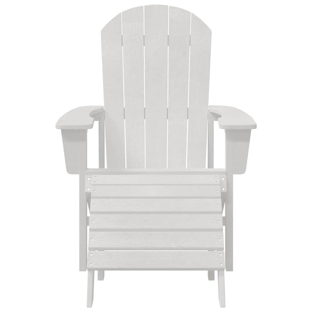 Adirondack krēsls Balts 82 x 74 x 92 cm HDPE