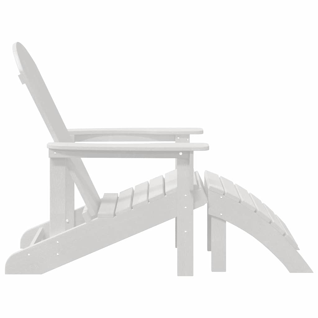 Adirondack krēsls Balts 82 x 74 x 92 cm HDPE