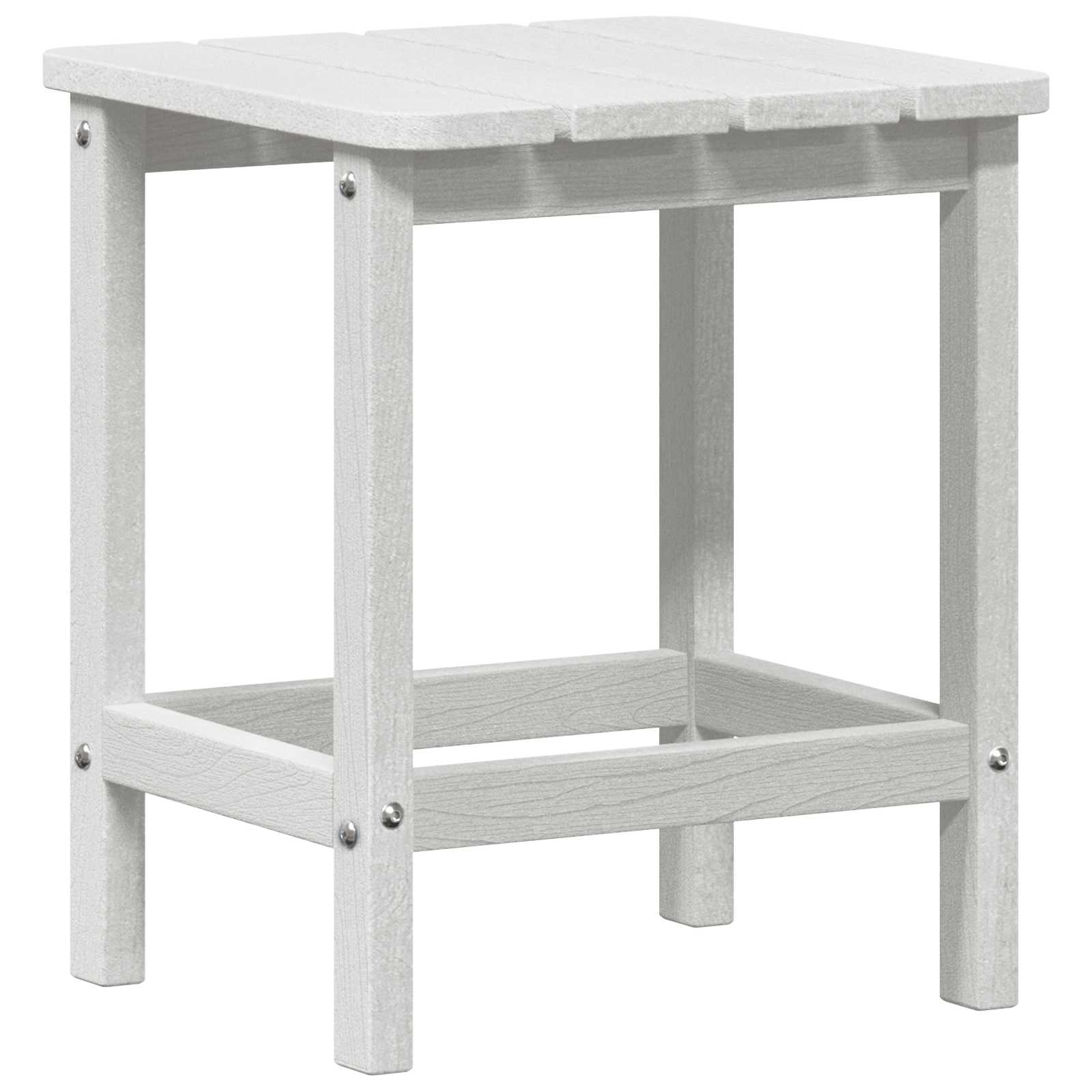Adirondack šoninis staliukas Balta 38 x 38 x 46 cm HDPE