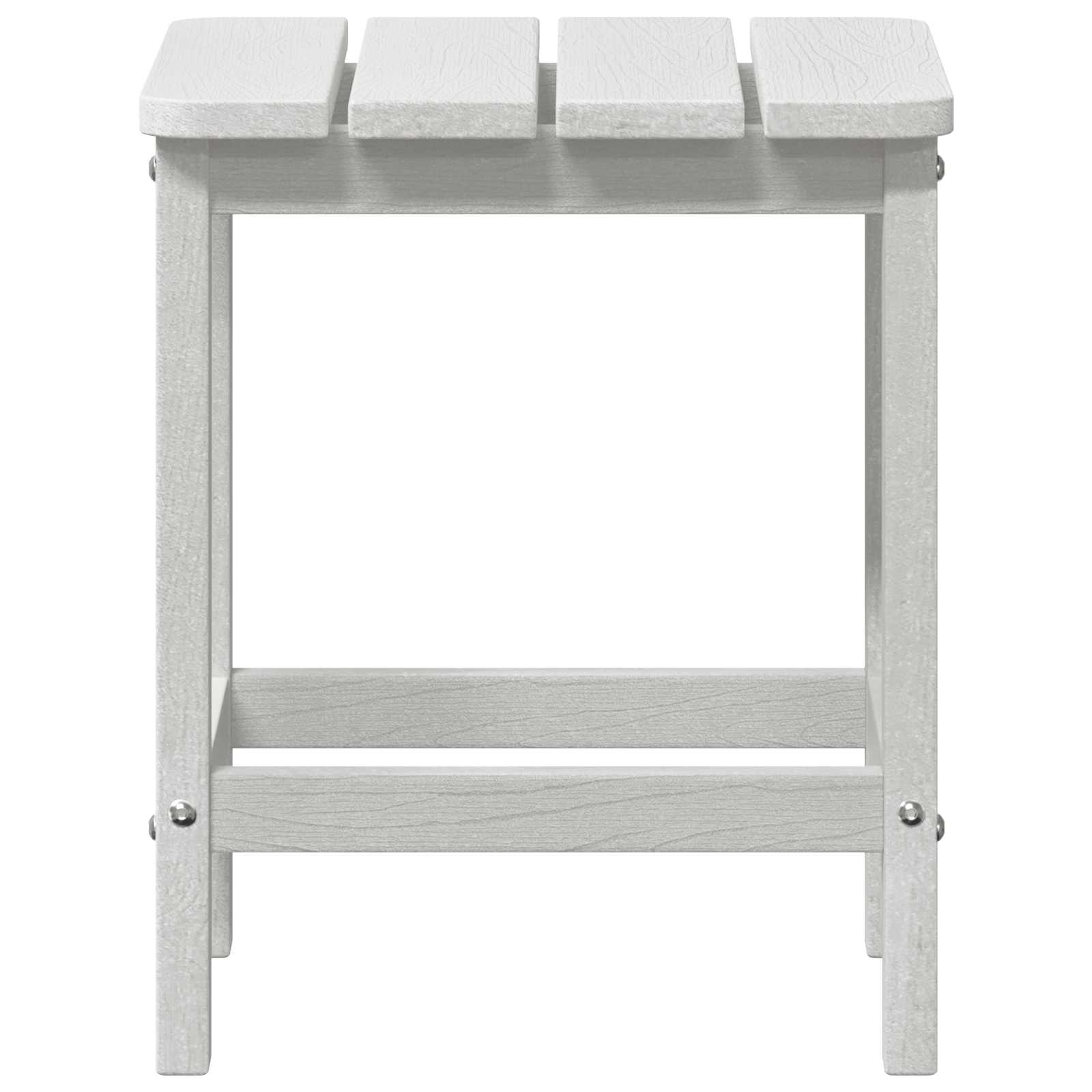 Adirondack šoninis staliukas Balta 38 x 38 x 46 cm HDPE