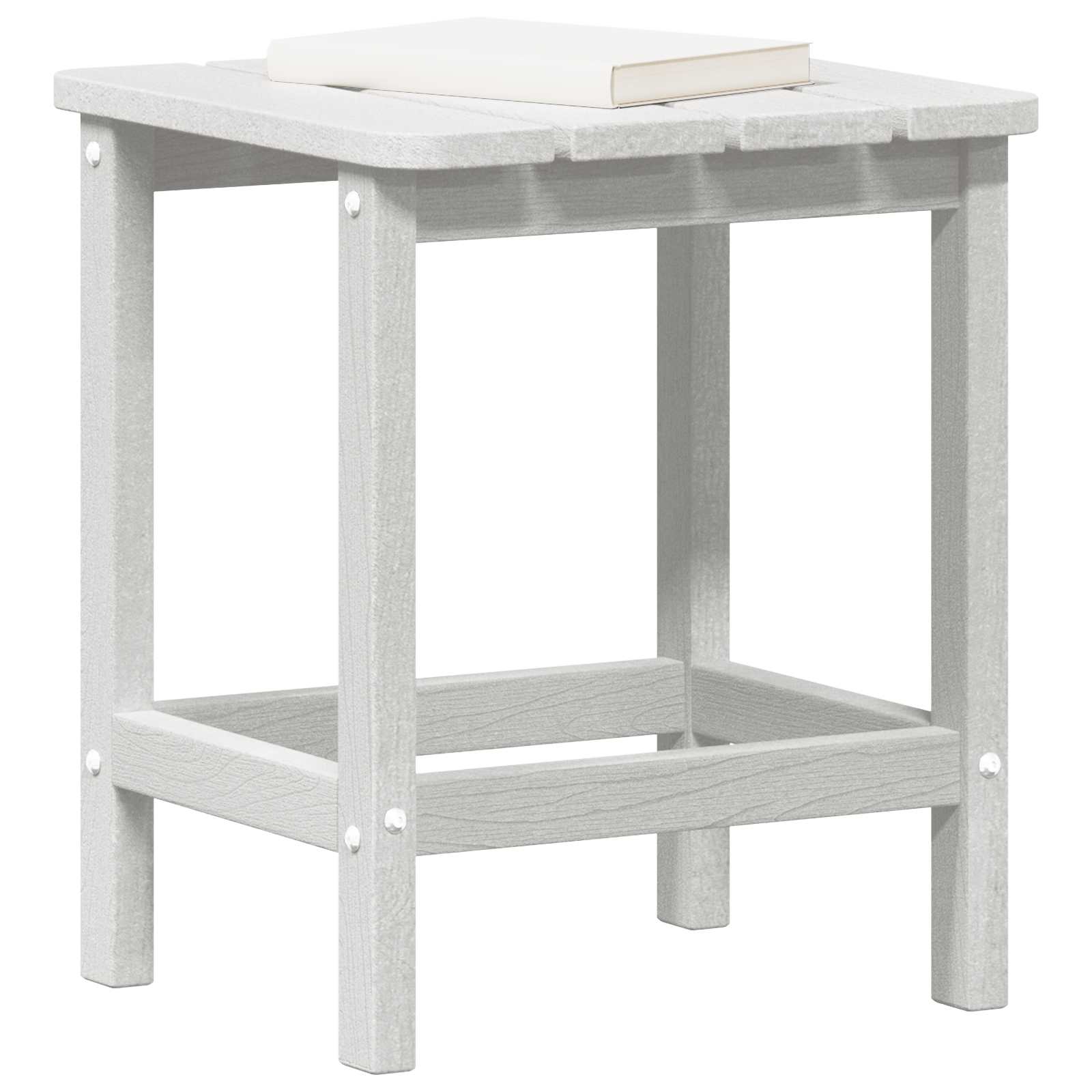 Adirondack šoninis staliukas Balta 38 x 38 x 46 cm HDPE
