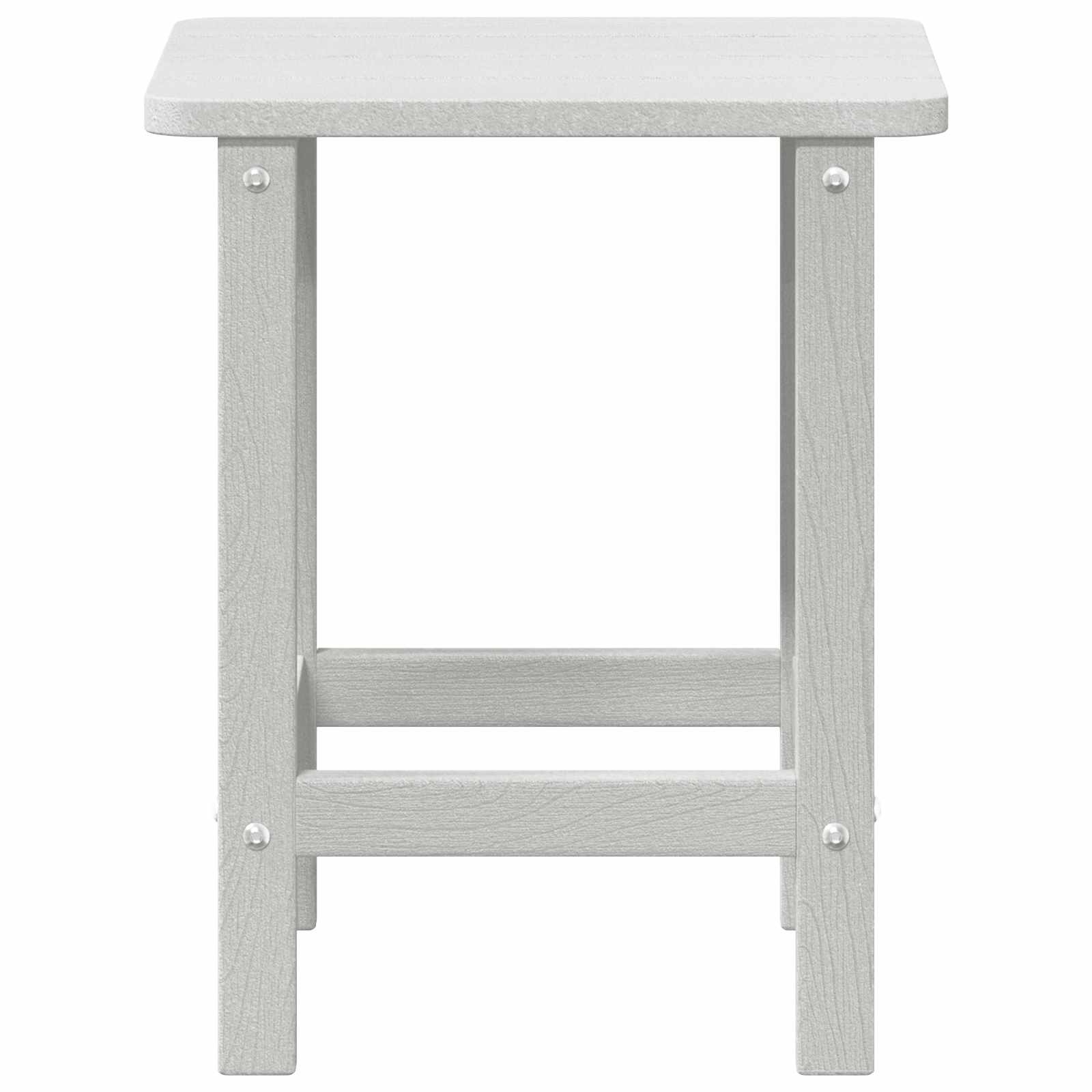 Adirondack šoninis staliukas Balta 38 x 38 x 46 cm HDPE