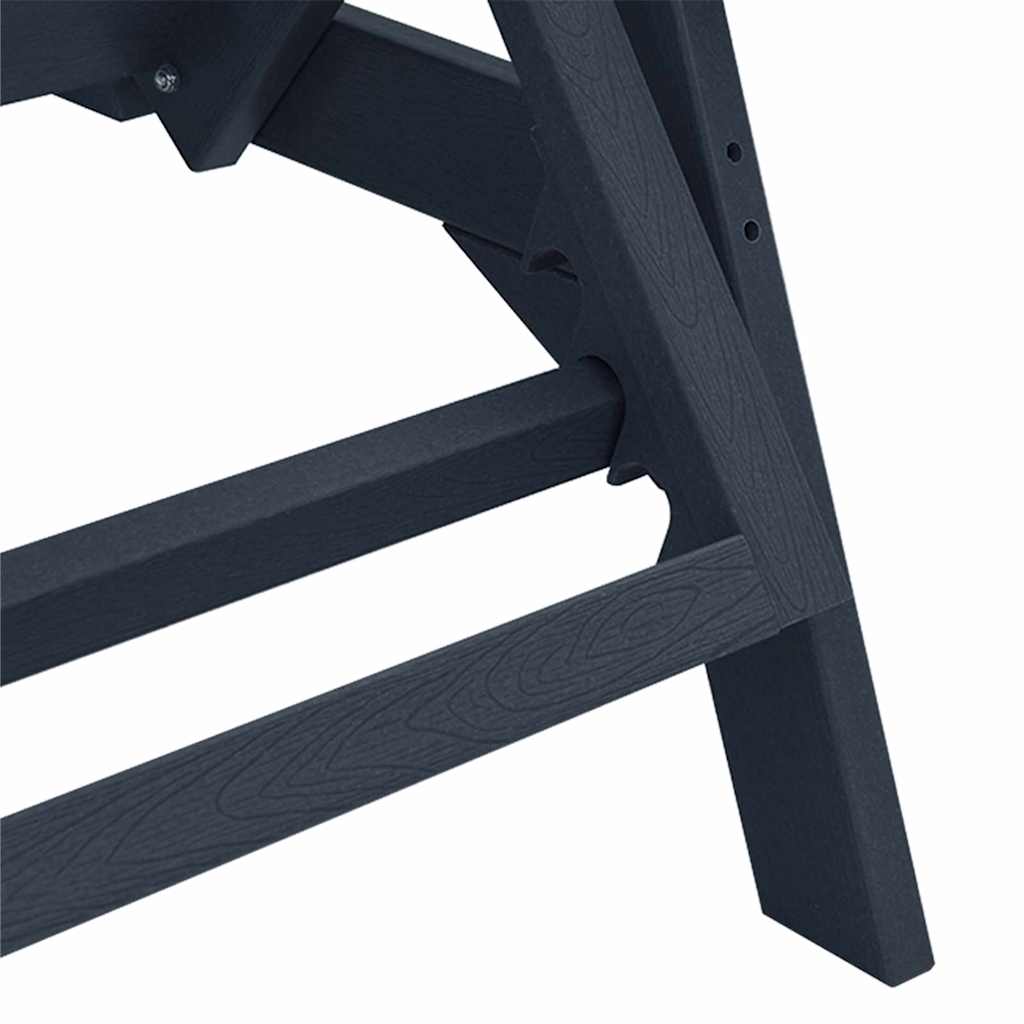 Saulės gultas su pagalve Tamsiai mėlyna 73.5 x 92 x 90cm HDPE