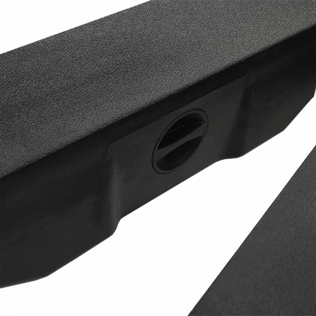Kantilevro pavėsinės pagrindo rinkinys 4 pcs Juoda