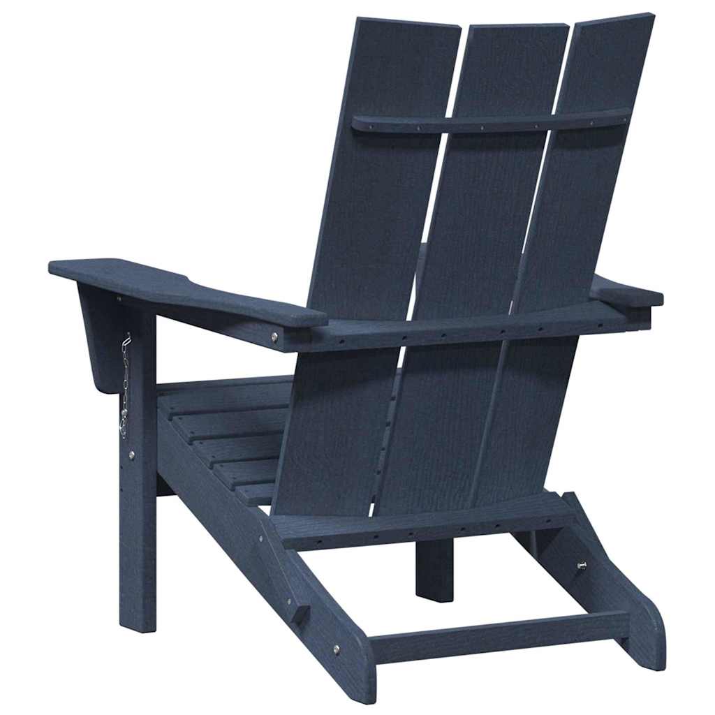 Garden Lounge Set 2 pcs Dark blue 74.5 x 80.5 x 90cm
