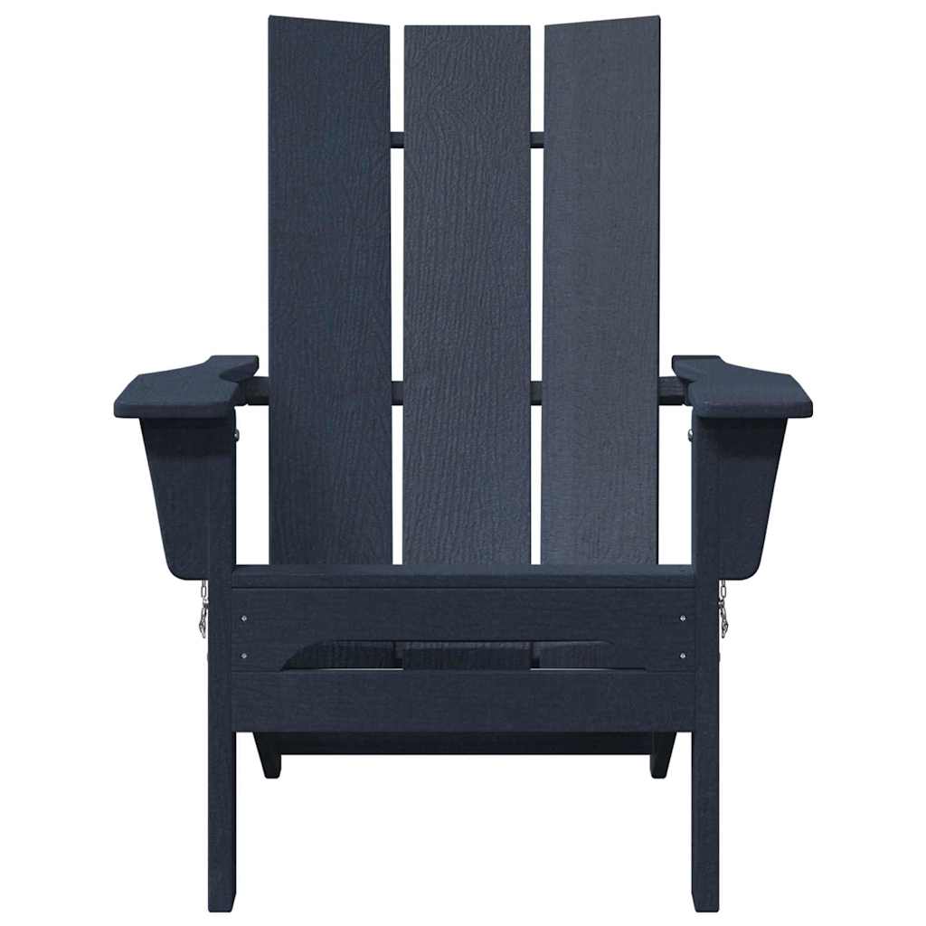 Garden Lounge Set 2 pcs Dark blue 74.5 x 80.5 x 90cm