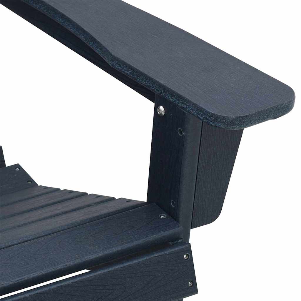 3 dalių sodo poilsio rinkinys Tamsiai mėlynas HDPE