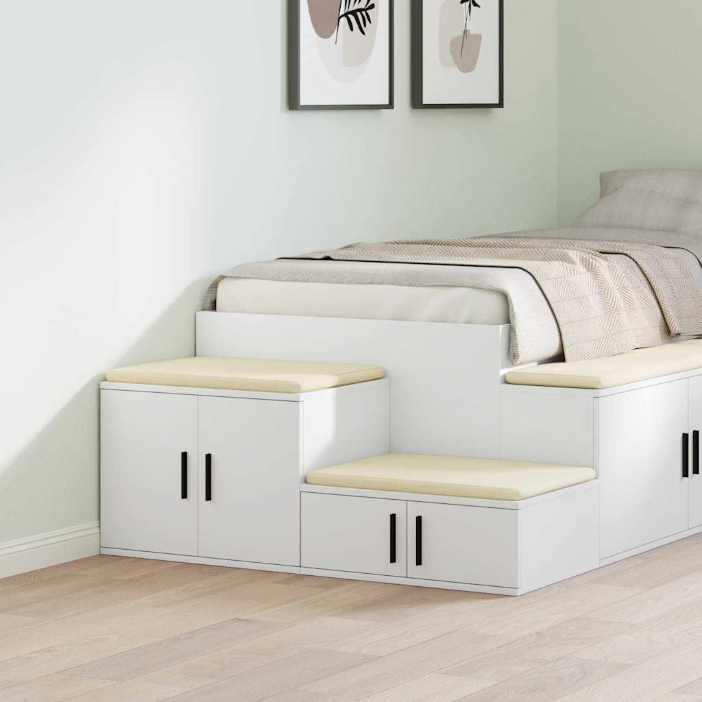 Oppbevaringsskap 2 pcs Balta 127 x 41 x 40 cm Apdirbta mediena