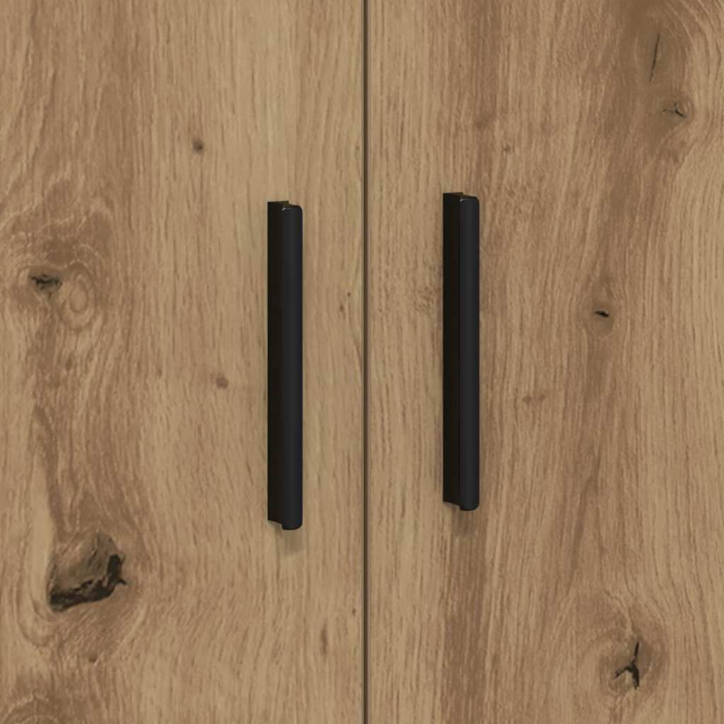 Oppbevaringsskap 2 pcs Amatininkų ąžuolas 118 x 41 x 40 cm