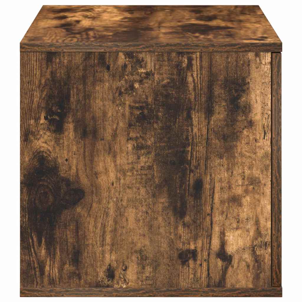Oppbevaringsskap 2 pcs Rūkyta ąžuolas 103 x 41 x 40 cm