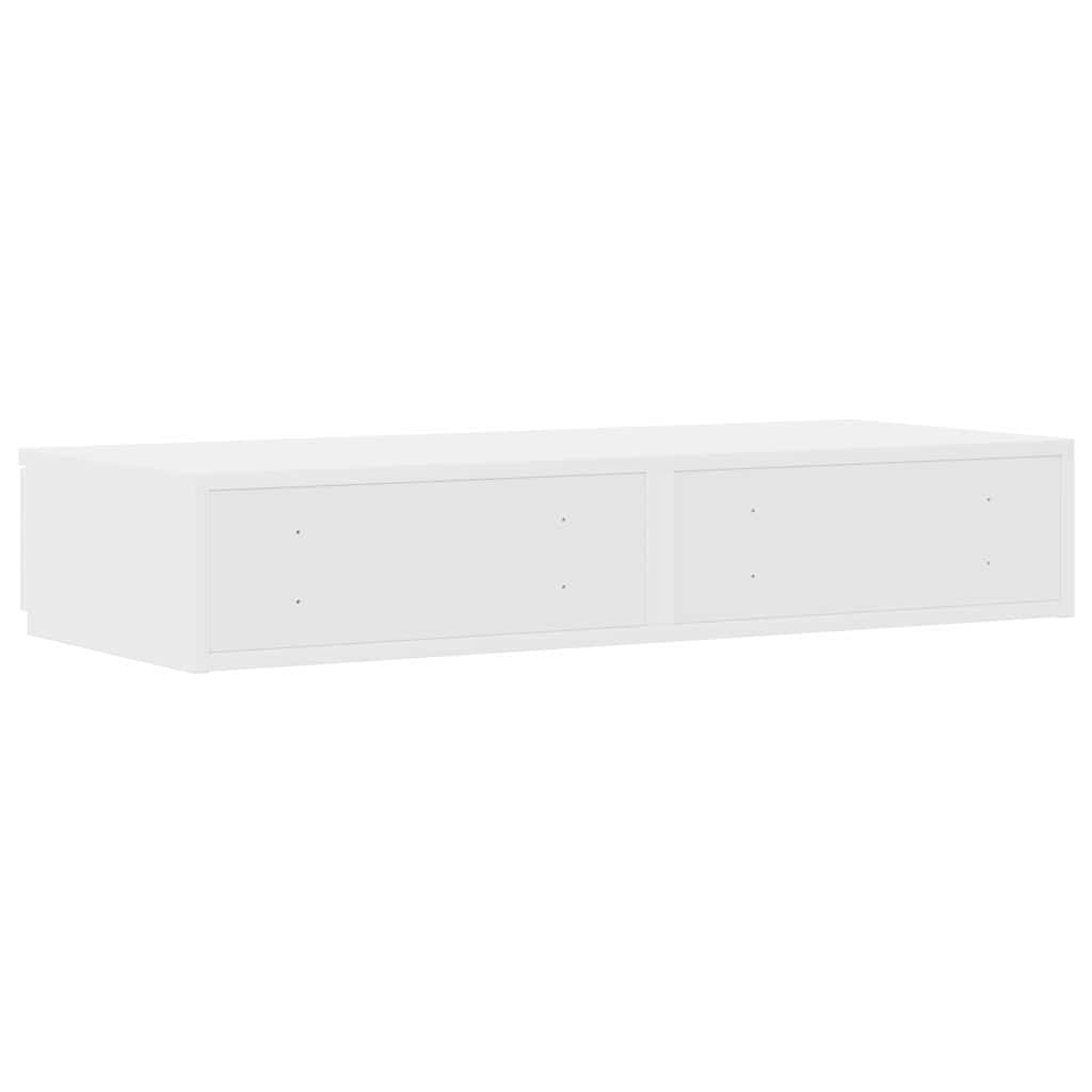 Bed Drawers White 100 x 36.5 x 16.5 cm Engineered Wood