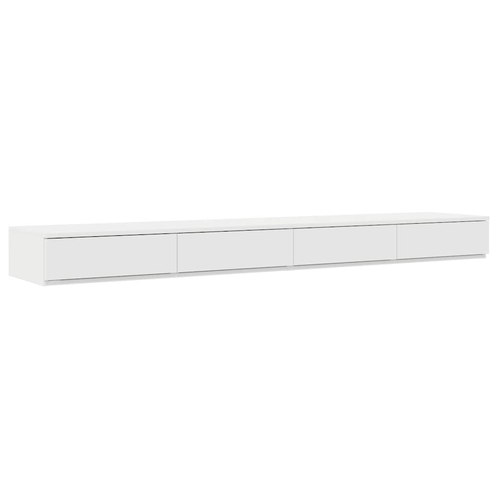 Lovos stalčiai Balta 200 x 36,5 x 16,5 cm Apdirbta mediena