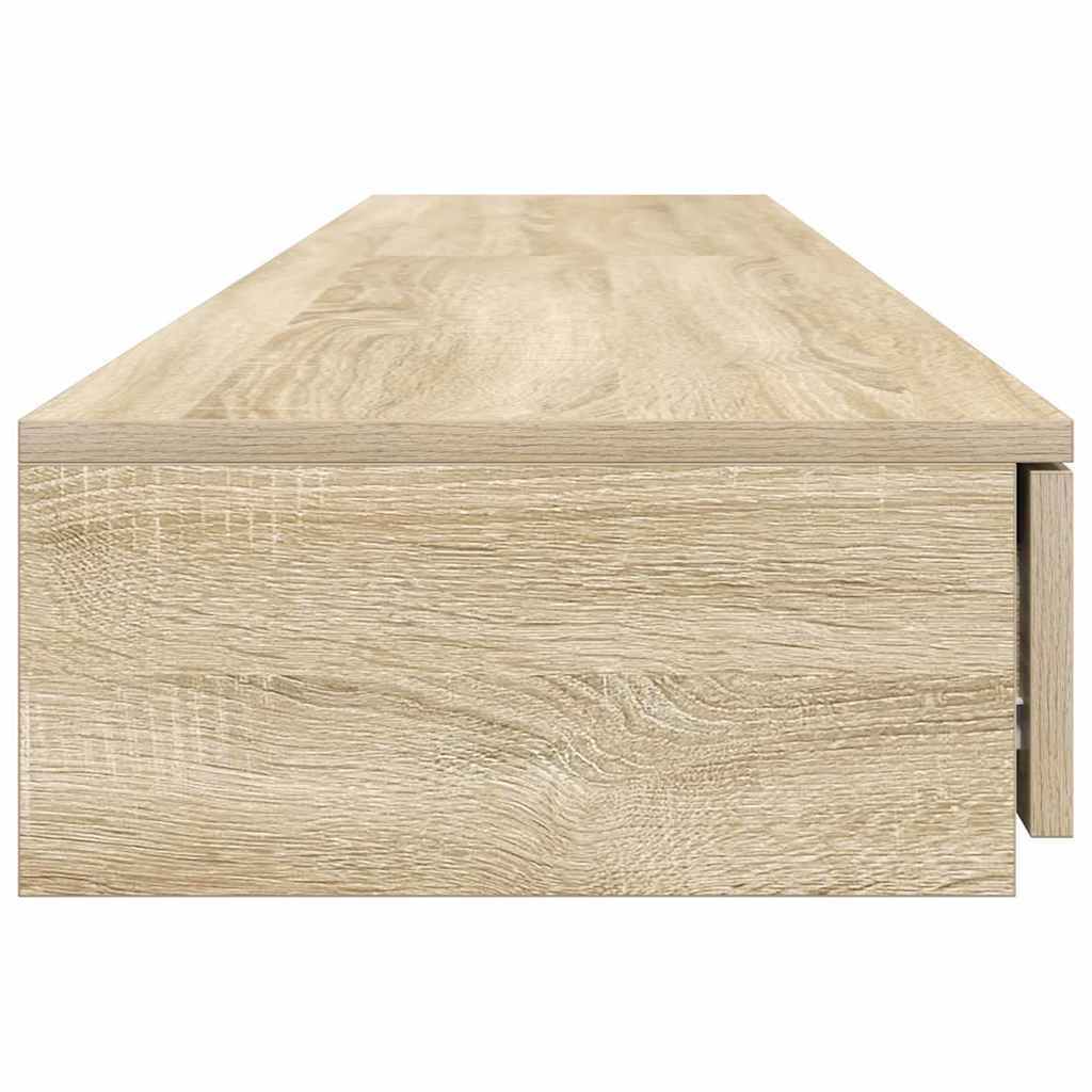 Bed drawers with drawer Sonoma oak 200 x 36.5 x 16.5 cm
