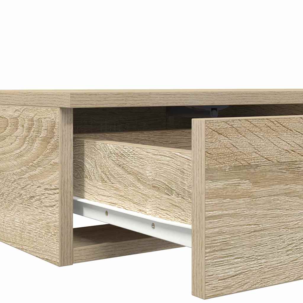 Bed drawer with drawer Sonoma oak 120 x 36.5 x 16.5 cm