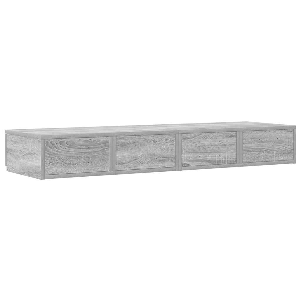 Gultu atvilktnes, pelēka Sonoma, 120 x 36,5 x 16,5 cm