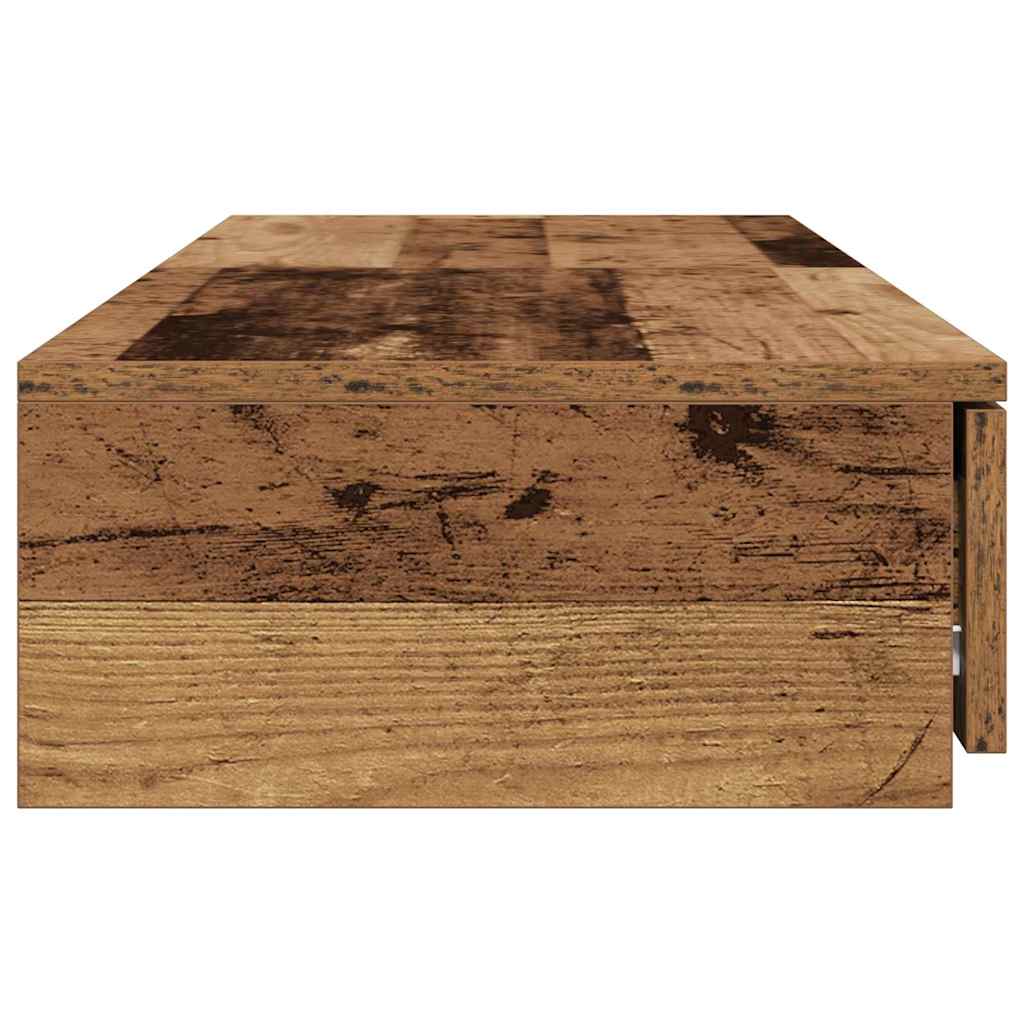 Bed drawers with drawers Old Wood 120 x 36.5 x 16.5 cm