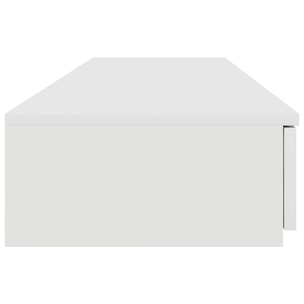 Gultas atvilktnes Balts 140 x 36,5 x 16,5 cm Apstrādāta koksne