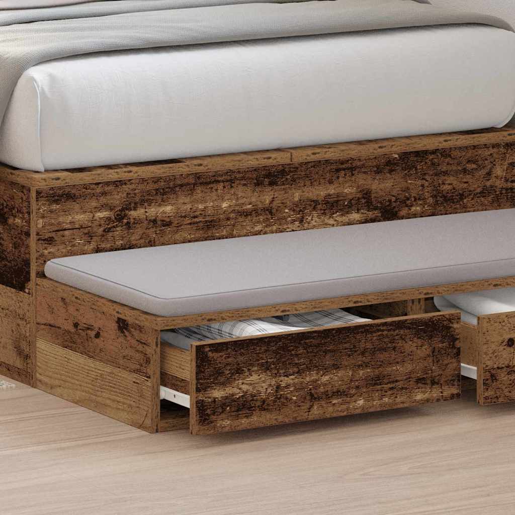 Lovos stalčiai Senas medis 75 x 36,5 x 16,5 cm Apdirbta mediena